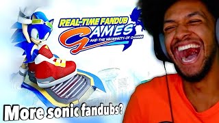 Reacting To SnapCubes Sonic Riders  RealTime Fandub Games [upl. by Eeuqram]