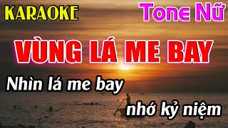 Vùng Lá Me Bay Karaoke Tone Nữ  Fm  Karaoke Dễ Hát  Beat Mới [upl. by Andeee]