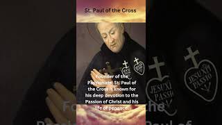 Saint Paul of the Cross Founder of the Passionists [upl. by Connell]