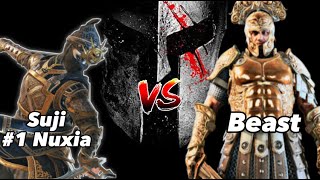 For Honor 1 Suji vs Beast 1 Nuxia takes on a Top 10 Xbox Duelist [upl. by Terrab]