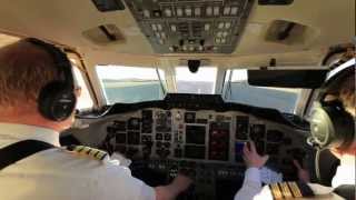 Full Procedure from Vestmannaeyjar Airport to Reykjavik Iceland British Aerospace Jetstream [upl. by Atinehs]