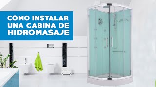 ¿Cómo armar e instalar tu Cabina Ducha Curva Verde con Luz y Radio [upl. by Nair]