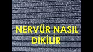 Nervür dikişi nedir Nervür Nasıl yapılır [upl. by Nita]