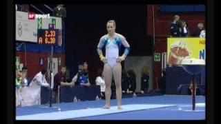 Ariella Kaeslin  European Vault Champion 2009 [upl. by Trinity653]