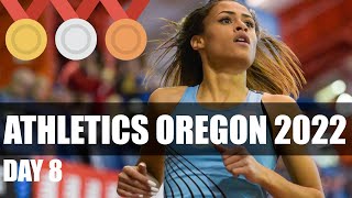 World Athletics Championships 2022 Medal Table Day 8 shorts oregon2022 [upl. by Audrey]