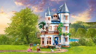 LEGO Friends Bed and breakfast in kasteel  42638  360° [upl. by Eolcin372]