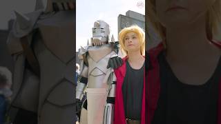 🦾 Epic Alphonse amp Edward Elric COSPLAY 🔥 shorts [upl. by Marigolde994]