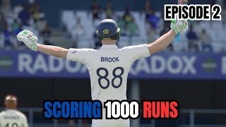 BROOK AND CRAWLEY DOMINATE SCORING 1000 IN AN INNINGS 2 [upl. by Eelrak]