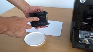 TintenDruckkopf reinigen am Beispiel HP Officejet Pro 8600  E  Plus [upl. by Hawley]