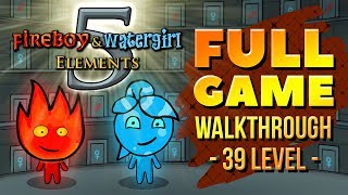 Fireboy and Watergirl 5  Full Gameplay Walkthrough [upl. by Darrelle431]