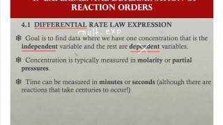 LEGGETT APIB CHEM KINETICS Rate Law Exp 7mp4 [upl. by Vtehsta]