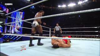 The Great Khali vs JTG WWE Superstars April 5 2013 [upl. by Tricia763]