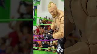 Brock Lesnar ENDS Gunther WWE Figure OMG Moment [upl. by Elleraj]