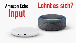 ECHO INPUT LOHNT SICH DIE NEUE ALEXA [upl. by Kobylak]