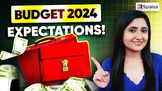 Union Budget 2024 Expectations  Key Sector wise Expectations from Interim Budget [upl. by Ayekam]