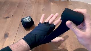 How to Wrap Your Hands For Boxing Better Method [upl. by Liddle]