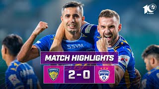 Match Highlights  Chennaiyin FC 20 Bengaluru FC  MW 10  ISL 202324 [upl. by Arbma]