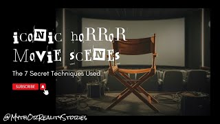 The 7 Secret Techniques Used in Iconic Horror Movie Scenes [upl. by Fredella]