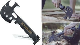 Survival Axe  Amazon  Best Survival Axe Multi Tool  Folding Axe Survival Kit [upl. by Ydnarb]