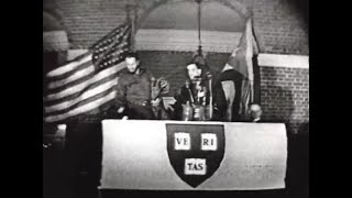 WBZ Archives Fidel Castro Speaks at Harvard In 1959 [upl. by Sset]