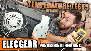 Elecgear PS5 SSD Heatsink Temperature Tests [upl. by Brent417]