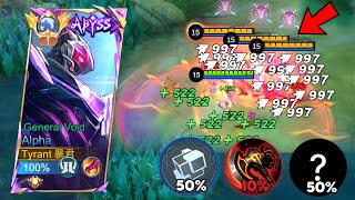 ALPHA LOW COOLDOWN BUILD IS TOTALLY INSANE  Mobile Legends [upl. by Albrecht950]