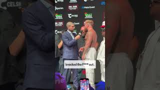 Jake Paul Reacts To Mike Tyson’s Slap [upl. by Branca]