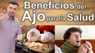 Para Que Sirve el Ajo  8 Beneficios y Propriedades Curativas del Ajo [upl. by Aicekal]