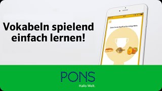 Spanisch lernen mit der BildwörterbuchApp von PONS [upl. by Hike]