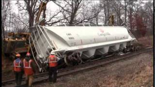 Grand Elk railroad rerailing cars [upl. by Sylram]