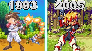 Gunstar Heroes Game Evolution 1993  2005 [upl. by Essyla]