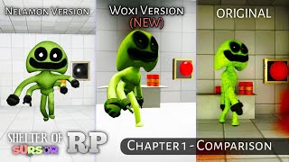 Shelter Of Sursur RP Chapter 1  Roblox Fangame VS Roblox Ported VS Orignal [upl. by Nylorak471]