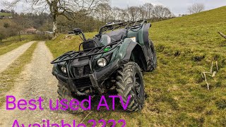 The best used ATV you can buy The Yamaha grizzly 450 [upl. by Anirahc163]