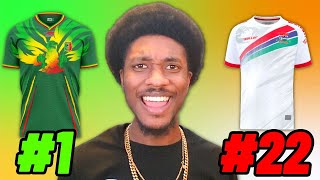 RANKING EVERY AFCON 2024 AWAY KIT FROM BEST TO WORST [upl. by Florence]