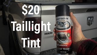 20 TINT RustOleum Lens Tint Review [upl. by Lasko]