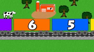 Vids4kidstv  Timmys Number Train [upl. by Eybbob112]