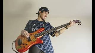 Deftones  Back To School  Bass Cover by Andres Johnstone [upl. by Dnomsaj712]