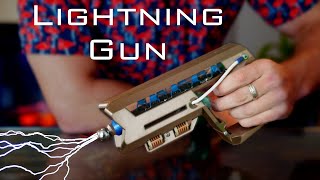 Building A 120000 Volt Ray Gun Portable lightning [upl. by Juliane]