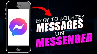 How to Delete Messages on Messenger 2024 [upl. by Aelyak]