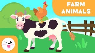 Farm animals for kids  Vocabulary fo kids [upl. by Adnilav]