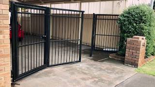 Trackless BiFold Gate [upl. by Assilem]