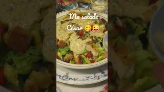 Salade César sur Gourmandises TV 😋😜 [upl. by Laehctim]