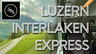 Is this Switzerlands Hidden Gem Aboard the Luzern Interlaken Express [upl. by Yelkcub]