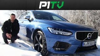 Volvo S90 T5 RDesign Review  Fahrbericht  P1TV [upl. by Valonia860]