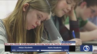 VIDEO Teachers explain how standardized testing causes stress on students [upl. by Nawad533]