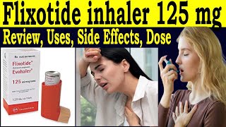 Flixotide inhaler how to use  Review flixotide inhaler  Fluticasone propionate Inhaler Uses Dose [upl. by Nnov569]