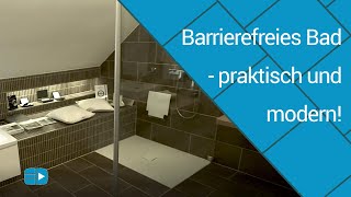 Barrierefreies Bad  praktisch und modern [upl. by Ahsats]