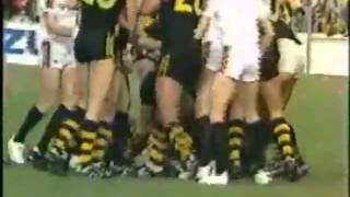 1983 Round 19 Glenelg v Port infamous game marred by brawls and won by Glenelg by 95 points [upl. by Eseryt938]