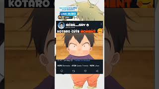 Cute anime moments 🥰🔥🌿 kotaro cutestatus [upl. by Asirram177]