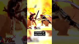 Les DIFFÉRENCES entre ROY et CHROM nintendo gaming smashbros smashultimate supersmashbros [upl. by Eslek]